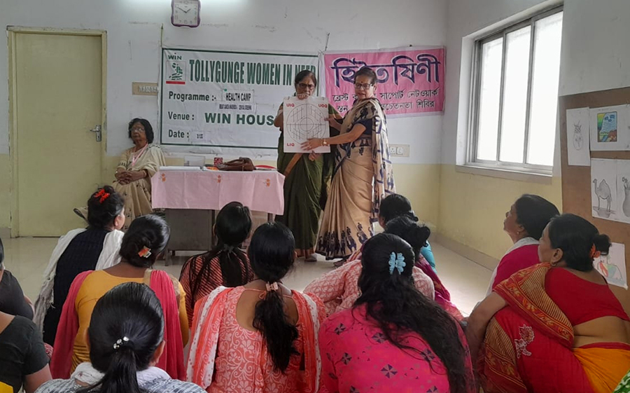 20th November 2023 Hitaishini organized a Breast Cancer Awareness programme